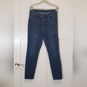 Judy Blue Relaxed Fit Hi Rise Blue Jeans Stretch Size 15/32 Style # JB82325DK